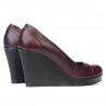 Scarpe casual donna 177 bordeaux