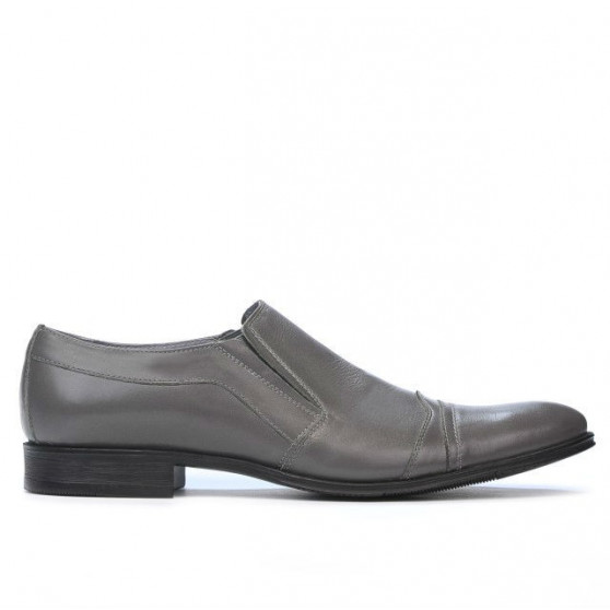 Scarpe eleganti uomo 796 grigio