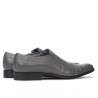 Scarpe eleganti uomo 796 grigio