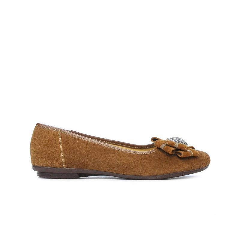 Ballerine donna 181 marrone velluto