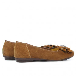 Ballerine donna 181 marrone velluto