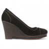 Scarpe casual donna 177 caffè velluto