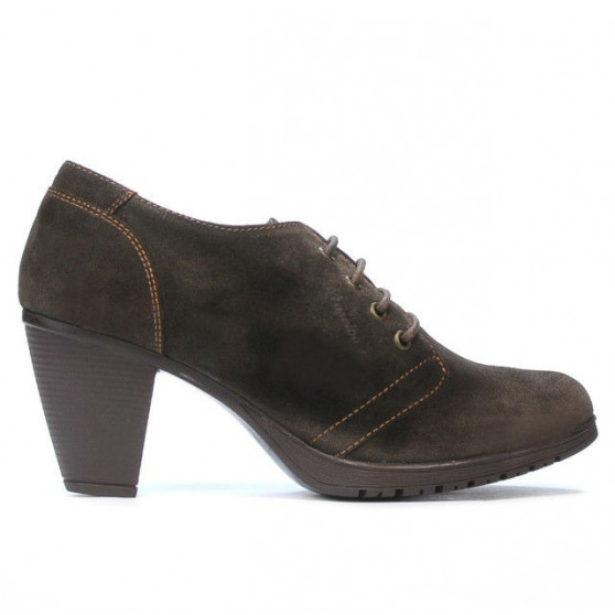 Scarpe casual donna 167 caffè velluto