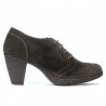 Scarpe casual donna 167 caffè velluto
