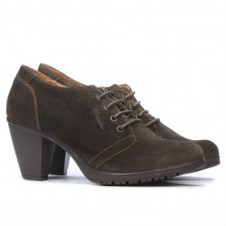 Scarpe casual donna 167 caffè velluto