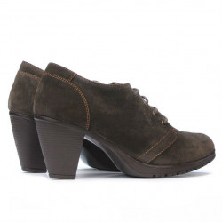 Scarpe casual donna 167 caffè velluto
