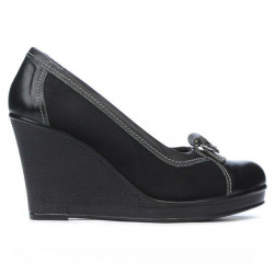 Scarpe casual donna 178 nero combinato
