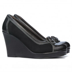 Scarpe casual donna 178 nero combinato