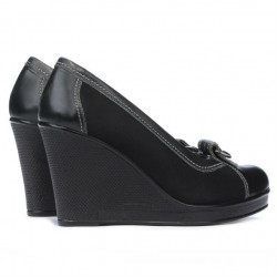 Scarpe casual donna 178 nero combinato