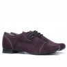 Scarpe casual da donna 180 velluto viola