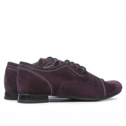 Scarpe casual da donna 180 velluto viola