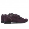 Scarpe casual da donna 180 velluto viola