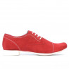 Scarpe casual donna 180 rosso velluto