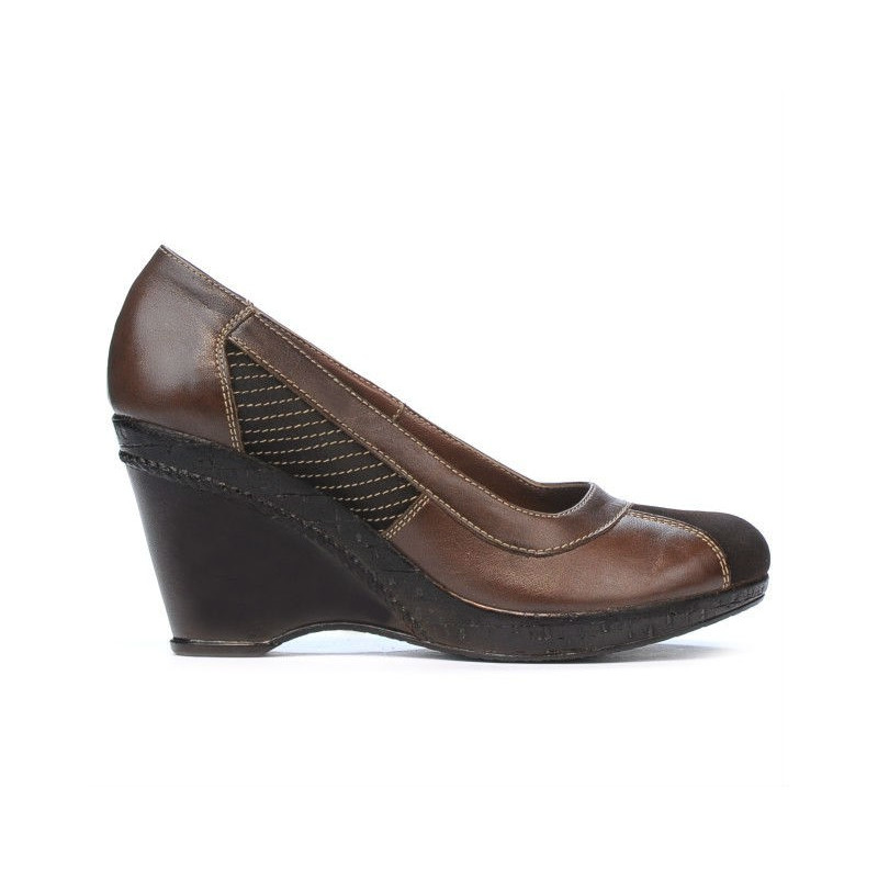 Scarpe casual donna 174 caffè combinato