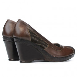 Scarpe casual donna 174 caffè combinato