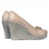 Scarpe casual donna 178 sabbia combinata