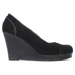 Scarpe casual donna 177 nero velluto