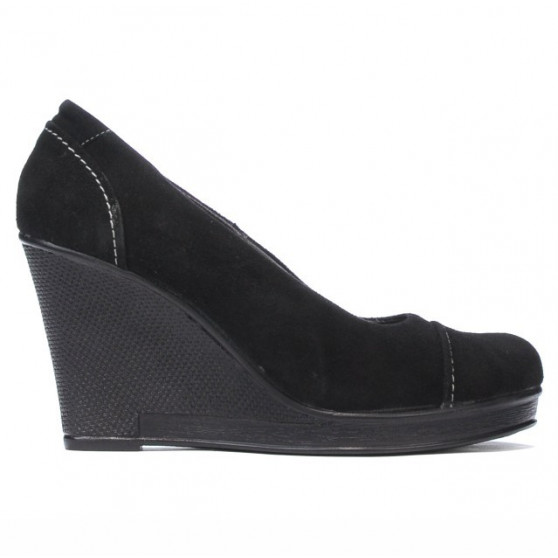 Scarpe casual donna 177 nero velluto