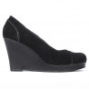 Scarpe casual donna 177 nero velluto