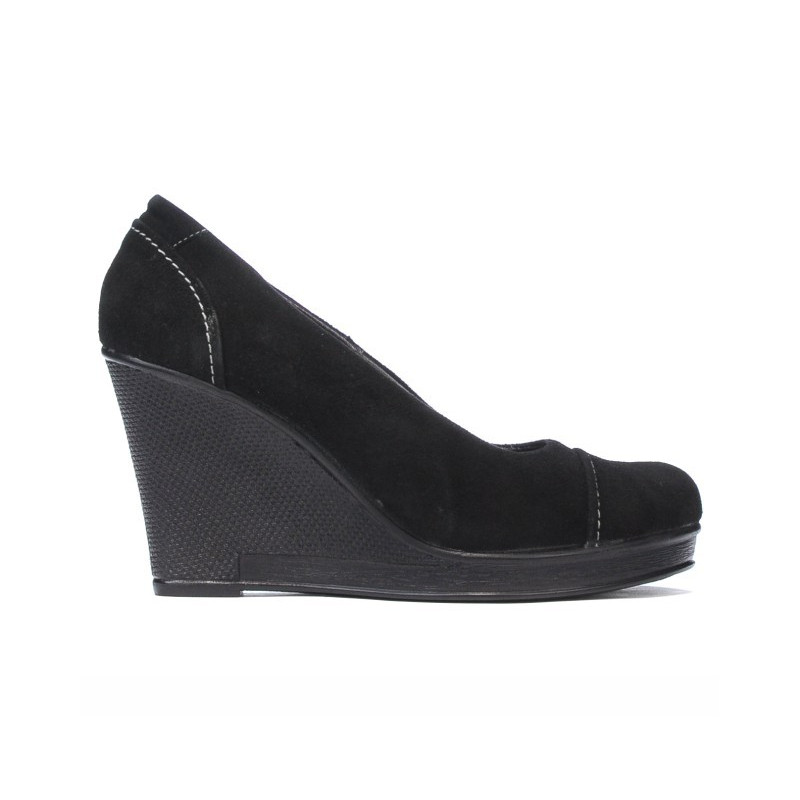 Scarpe casual donna 177 nero velluto
