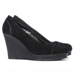 Scarpe casual donna 177 nero velluto
