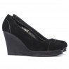 Scarpe casual donna 177 nero velluto