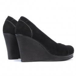 Scarpe casual donna 177 nero velluto