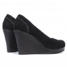 Scarpe casual donna 177 nero velluto