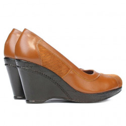 Scarpe casual da donna 174 marrone combinato