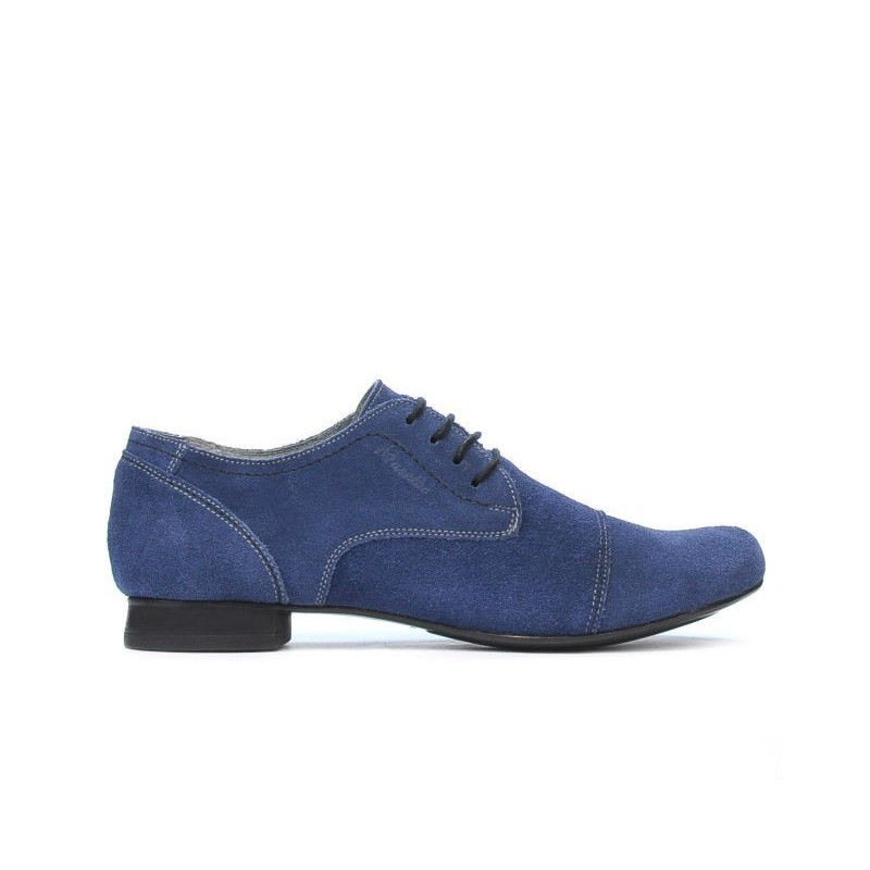 Scarpe casual donna 180 blu indaco velluto