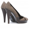 Scarpe eleganti donna 1206 sabbia antilope combinato