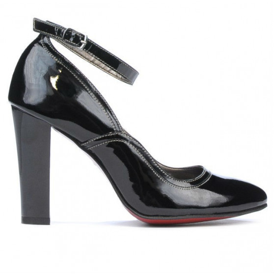 Scarpe eleganti da donna 1228 vernice nera