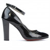 Scarpe eleganti da donna 1228 vernice nera