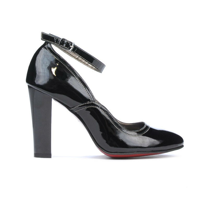 Scarpe eleganti da donna 1228 vernice nera