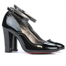 Scarpe eleganti da donna 1228 vernice nera