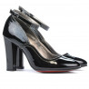 Scarpe eleganti da donna 1228 vernice nera