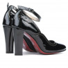 Scarpe eleganti da donna 1228 vernice nera
