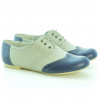Scarpe casual donna 186 indaco+beige