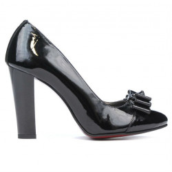 Scarpe eleganti donna 1226 vernice nera