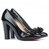 Scarpe eleganti donna 1226 vernice nera