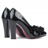 Scarpe eleganti donna 1226 vernice nera