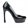 Scarpe eleganti donna 1212 vernice nera