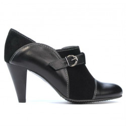 Scarpe eleganti donna 1210 nero combinato