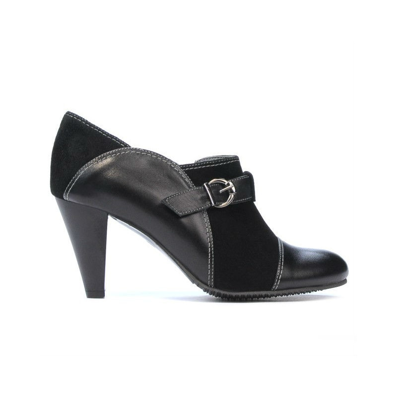 Scarpe eleganti donna 1210 nero combinato