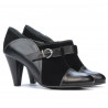 Scarpe eleganti donna 1210 nero combinato