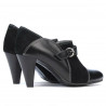 Scarpe eleganti donna 1210 nero combinato