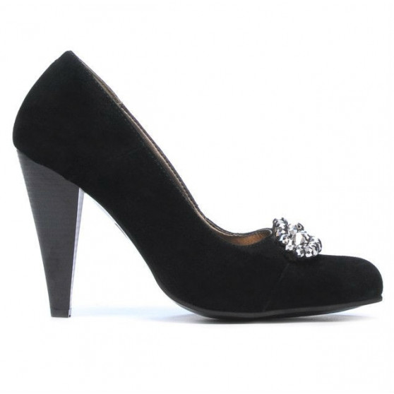 Scarpe eleganti donna 1067 nero antilope