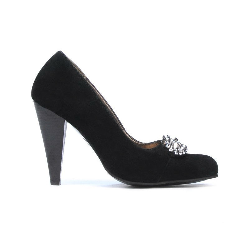 Scarpe eleganti donna 1067 nero antilope