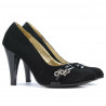 Scarpe eleganti donna 1040 nero antilope