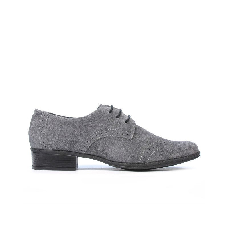 Scarpe da donna 691 grigio velluto